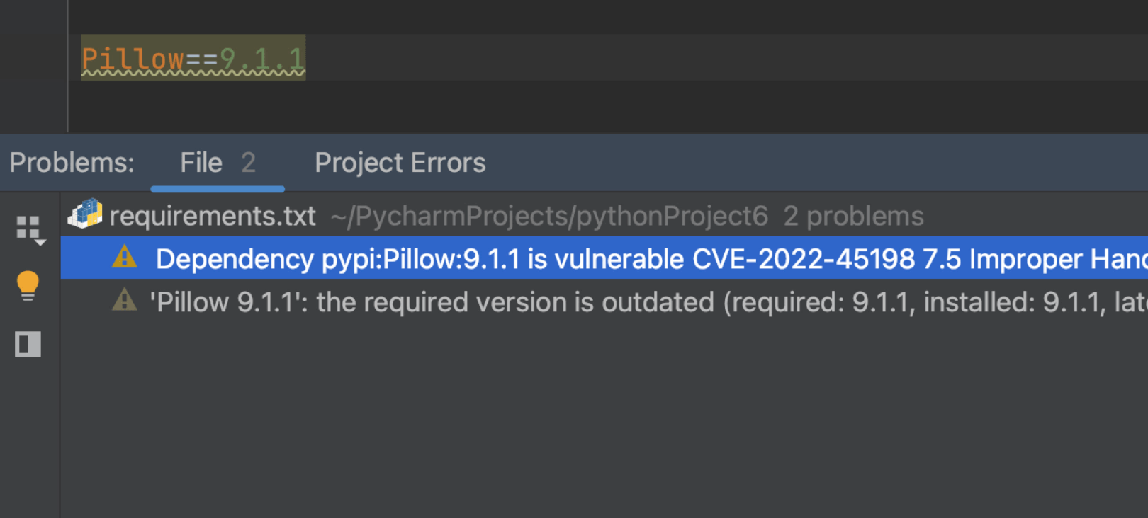 https://www.jetbrains.com/pycharm/whatsnew/img/2022.3/15_Integrated_Dev_Tools_Security_Vulnerability_checker.png