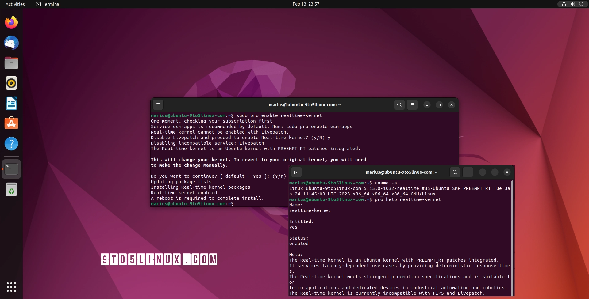 Real-Time Ubuntu Kernel